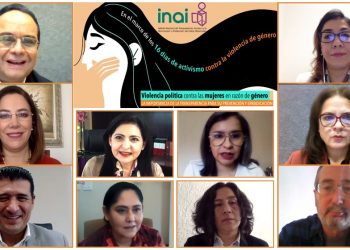 INAI, COMPROMETIDO CON EL COMBATE A LA VIOLENCIA POLÍTICA CONTRA LAS MUJERES