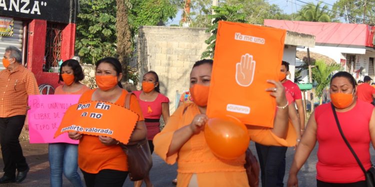 SOFÍA ALCOCER ENCABEZÓ LA CONMEMORACIÓN AL DÍA MUNDIAL DE LA ELIMINACIÓN DE LA VIOLENCIA CONTRA LAS MUJERES