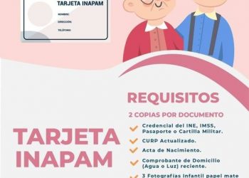 INVITA DIF ISLA MUJERES A ADULTOS MAYORES A QUE TRAMITEN SU TARJETA INAPAM