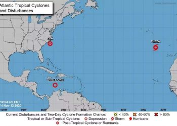 SE FORMA LA DEPRESIÓN TROPICAL 31