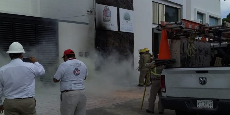 EXPLOSIÓN DEL MEDIDOR DE ENERGÍA PROVOCA UN INCENDIO EN LAS INSTALACIONES DEL IQJ