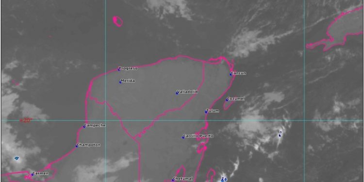 FRENTE FRÍO 15 COMENZARÁ A INFLUENCIAR LA PENÍNSULA DE YUCATÁN