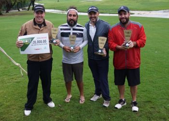 CARRILLO, PEDROZA, SENTIEN Y MAROTO SE ADJUDICARON LA 4A COPA DE GOLF  “ESPECIAL MATCH & PLAY A GO-GO”
