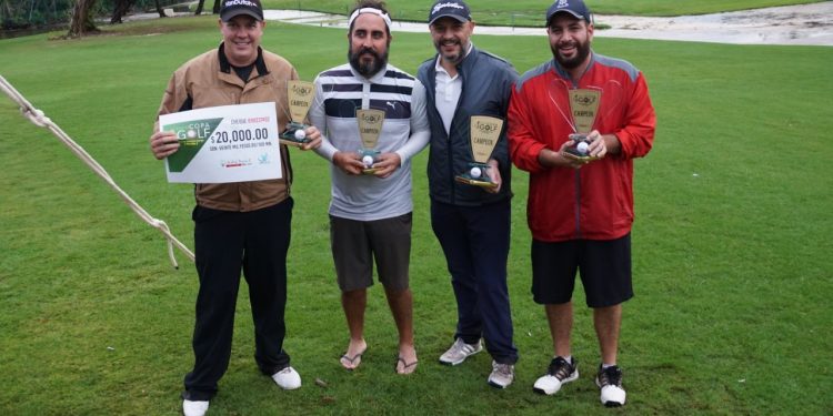 CARRILLO, PEDROZA, SENTIEN Y MAROTO SE ADJUDICARON LA 4A COPA DE GOLF  “ESPECIAL MATCH & PLAY A GO-GO”