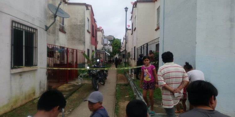 ENCUENTRAN UNA MUJER MUERTA  EN EL FRACCIONAMIENTO VILLAS OTOCH EN CANCÚN