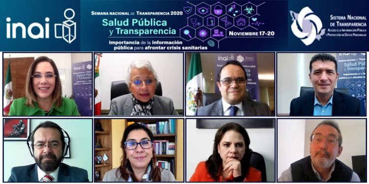 ACCESO A LA INFORMACIÓN Y PROTECCIÓN DE DATOS PERSONALES, FUNDAMENTALES PARA ENFRENTAR LA CRISIS DE SALUD: SÁNCHEZ CORDERO