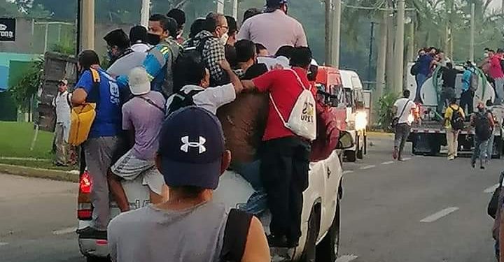 UNA ODISEA PARA LOS TABASQUEÑOS ENTRAR A VILLAHERMOSA PROCEDENTES DE PARRILLA