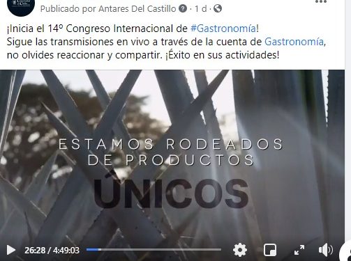 CELEBRA LA UNIVERSIDAD DEL CARIBE SU 14º CONGRESO INTERNACIONAL DE GASTRONOMÍA