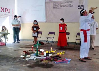 DE LA MANO DE LOS PUEBLOS INDÍGENAS, AVANZAN ACUERDOS PARA CONSTRUCCIÓN DEL TREN MAYA