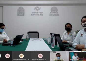 LA JUNTA DIRECTIVA DEL CONALEP QUINTANA ROO EVALÚA ACCIONES DEL TERCER TRIMESTRE 2020