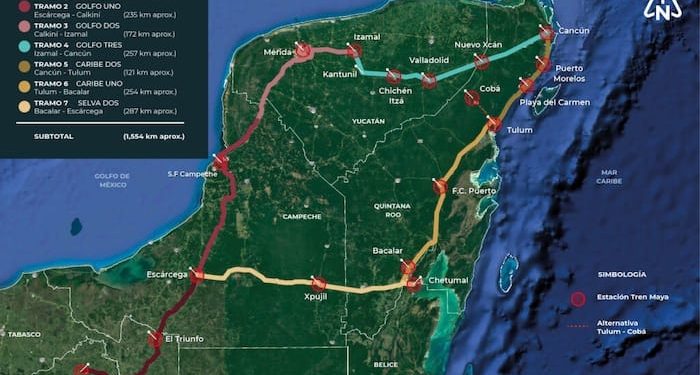 REVELA ENCUESTA QUÉ SURESTE MEXICANO ESTÁ A FAVOR DEL TREN MAYA EN UN 70%