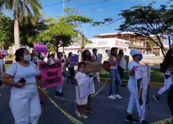 TEORÍA CONSPIRATIVA DE LAS MANIFESTACIONES EN CANCÚN