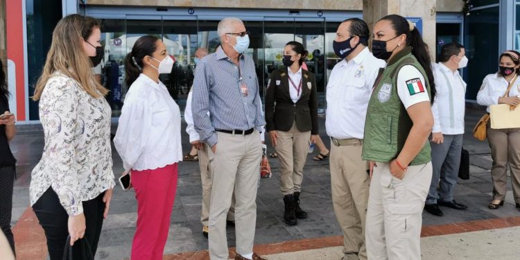 EN QUINTANA ROO LOS PUNTOS DE ENTRADA INTERNACIONAL CUMPLEN CON LOS PROTOCOLOS DE PREVENCIÓN DE COVID-19