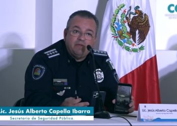 DIFUNDE ALBERTO CAPELLA RESULTADOS EN SEGURIDAD PÚBLICA