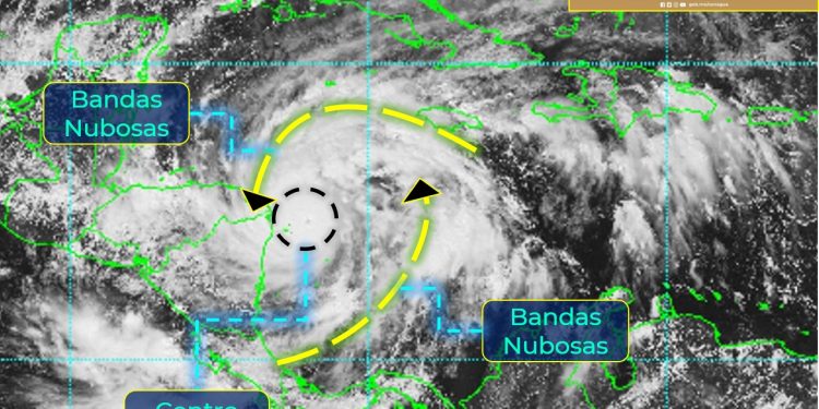 “ETA” EVOLUCIONA A HURACÁN CATEGORÍA TRES