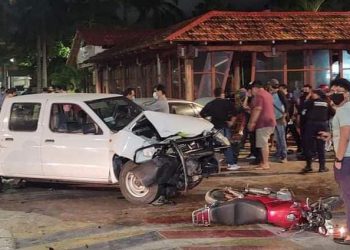ACCIDENTE FRENTE A MUELLE DE COZUMEL INVOLUCRA A FUNCIONARIO