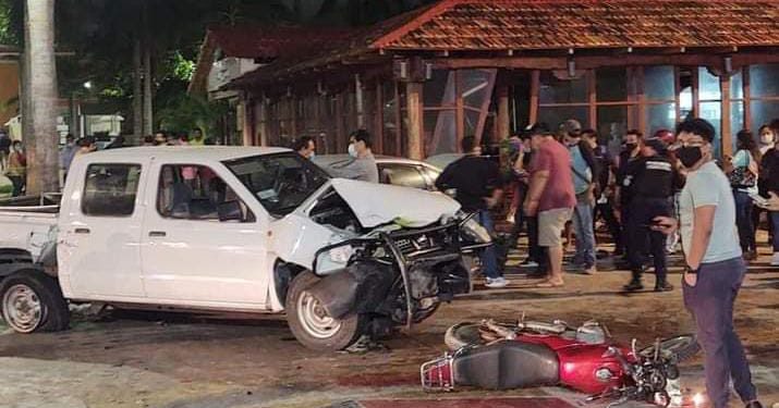 ACCIDENTE FRENTE A MUELLE DE COZUMEL INVOLUCRA A FUNCIONARIO