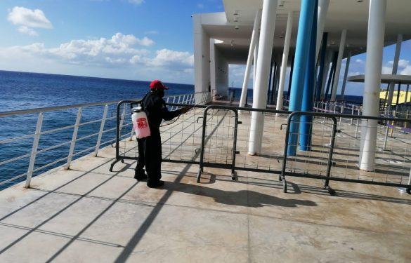 TERMINALES MARÍTIMAS DE APIQROO NO BAJAN LA GUARDIA ANTE LA CONTINGENCIA SANITARIA