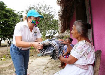 EN QUINTANA ROO JUNTOS AVANZAMOS EN MEJORAR LA CALIDAD DE VIDA DE QUIENES MÁS LO NECESITAN: GABY REJÓN DE JOAQUÍN