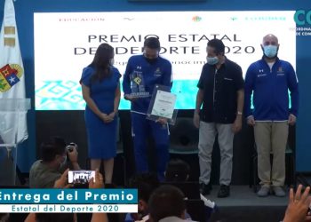 ENTREGAN EN CANCÚN “PREMIO ESTATAL DEL DEPORTE 2020”