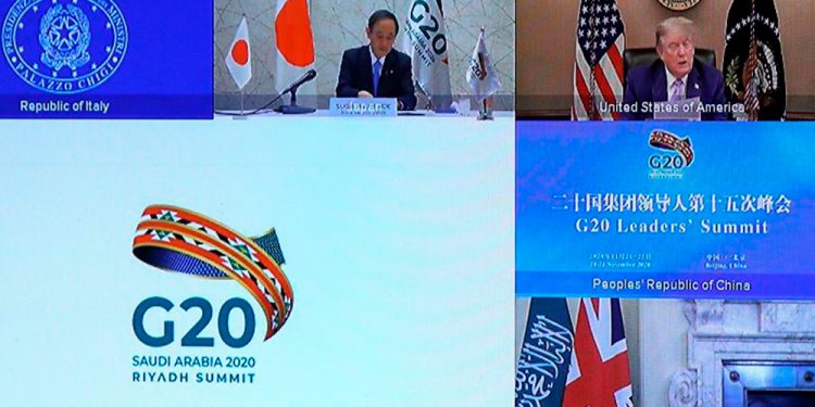 ARRANCA DE FORMA VIRTUAL LA CUMBRE DEL G20 DESDE ARABIA SAUDÍ