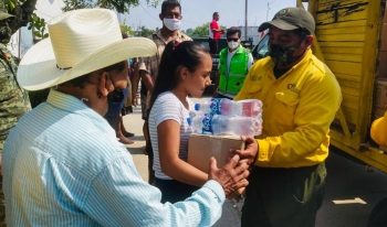 BENEFICIA GOBIERNO CON LABORES DE AYUDA HUMANITARIA A MÁS DE 190 MIL AFECTADOS