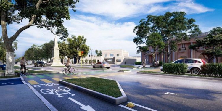 CONSTRUCCIÓN DE CICLOVÍAS EN PASEO DE MONTEJO ES BIEN RECIBIDA POR EMPRESARIOS