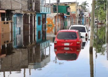 DISMINUYE NIVEL DE AGUA EN LA COLONIA CASA BLANCA