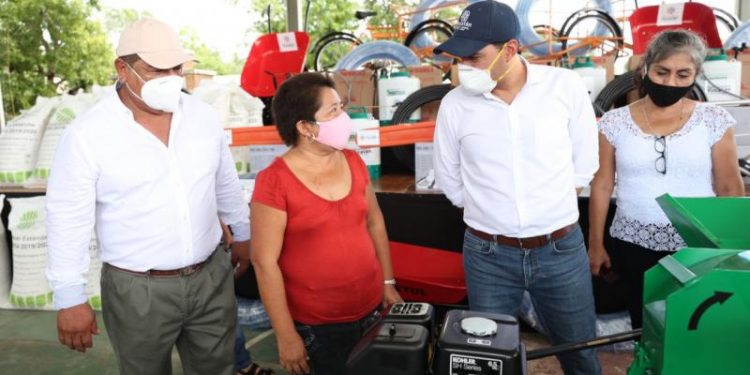 EL APOYO DEL GOBIERNO SIGUE LLEGANDO A LOS PRODUCTORES DEL CAMPO PARA CONTRIBUIR A LA REACTIVACIÓN ECONÓMICA