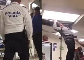 EN MONTERREY UN REO INTENTA ESCAPAR DE HOSPITAL POR DUCTO DE VENTILACIÓN
