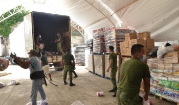 ENVÍA DIF TABASCO 13 TONELADAS DE AYUDA HUMANITARIA A BALANCÁN