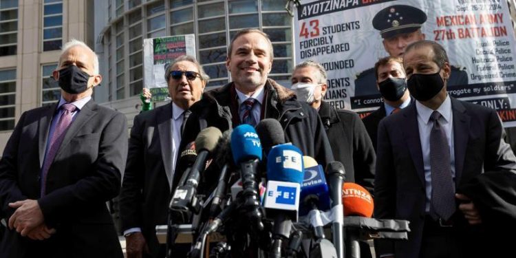 ESTADOS UNIDOS YA HA ENTREGADO A MÉXICO AL GENERAL SALVADOR CIENFUEGOS