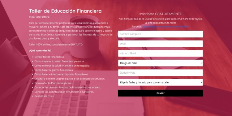 INVITA IMM A TALLER EN LÍNEA SOBRE EDUCACIÓN FINANCIERA