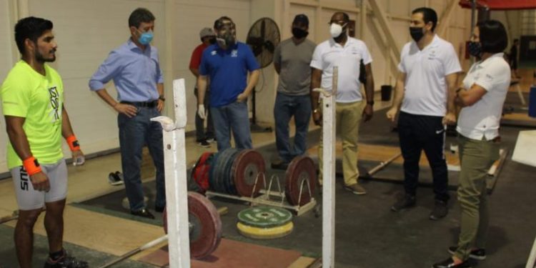 IDEY SUPERVISA EL FUNCIONAMIENTO DE LA BURBUJA DE ENTRENAMIENTO EN EL KUKULCÁN