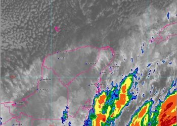 FRENTE FRÍO 11 ENTRA A LA PENÍNSULA DE YUCATÁN