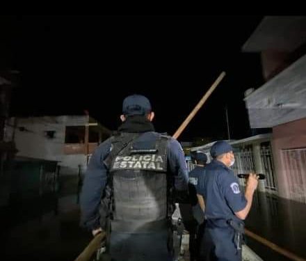 GOBIERNO DE TABASCO REFUERZA VIGILANCIA POLICÍACA EN ZONAS INUNDADAS