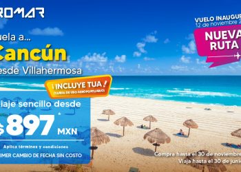 AEROMAR CONECTA A CANCÚN CON CUBA LOS FINES DE SEMANA