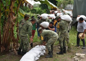EL EJÉRCITO MEXICANO Y LA FUERZA AÉREA MEXICANA CONTINÚAN APLICANDO EL PLAN DN-III-E EN EL ESTADO DE TABASCO
