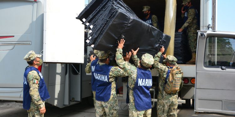 ELEMENTOS NAVALES PROTEGEN LA INTEGRIDAD DE LOS CIUDADANOS TABASQUEÑOS