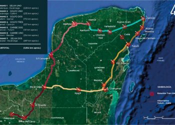 DESVIARÁN TRAMOS EN AUTOPISTA MÉRIDA- CANCÚN PARA OBRAS DEL TREN MAYA