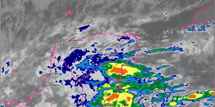 FRENTE FRÍO INFLUENCIA AL NORTE DE QUINTANA ROO