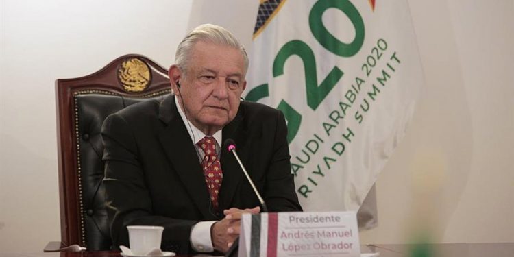 MÉXICO DICE ANTE EL G20 QUE LA PANDEMIA SE DEBE COMBATIR SIN AFÁN DE LUCRO