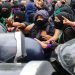 MUJERES PROTESTAN ANTE FISCALÍA POR ABUSO POLICIAL Y FEMINICIDIOS EN MÉXICO