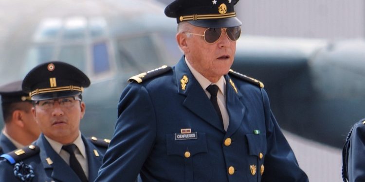 RETIRADOS TODOS LOS CARGOS PRESENTADOS CONTRA EL GENERAL CIENFUEGOS EN EEUU