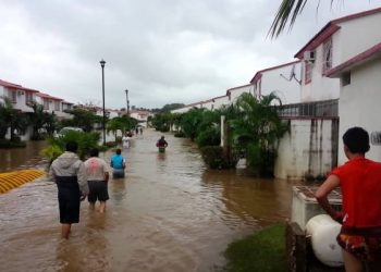 SE MANTIENE TRABAJO INTERINSTITUCIONAL PARA SUPERAR LAS INUNDACIONES EN EL ESTADO