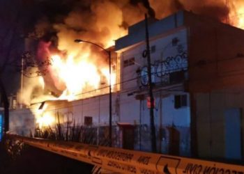 SE REGISTRA INCENDIO EN LA ALCALDÍA BENITO JUÁREZ