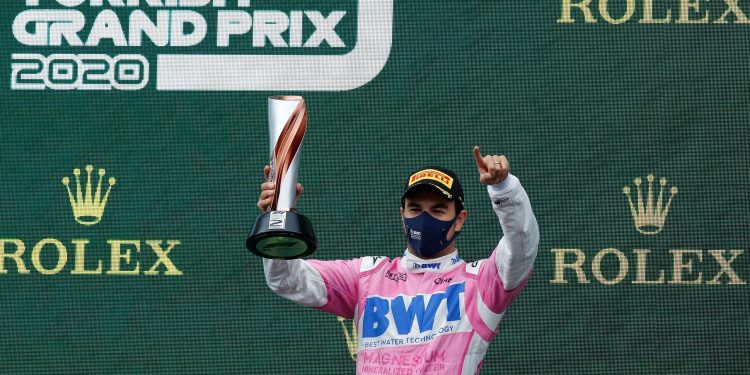 SERGIO PÉREZ SE REIVINDICA CON EL NOVENO PODIO DE SU CARRERA EN F1
