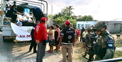 SIN DESCANSO, SIGUE LLEGANDO AYUDA HUMANITARIA A FAMILIAS AFECTADAS POR INUNDACIONES