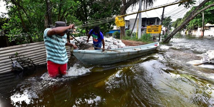 SURESTE MEXICANO CONTINUARÁ CON FUERTES LLUVIAS DEBIDO AL FRENTE FRÍO