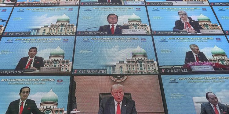 TRUMP EXPONE LOS AVANCES DE EE.UU. PARA UNA VACUNA DE LA COVID-19 EN LA CUMBRE APEC